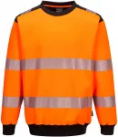 Sportinis džemperis žema apykakle Portwest PW379, Dydis: XXXL, Pw spalvos: Geltona/Juodas