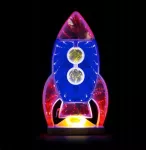 Neon LED biurkowy Rakieta DPM 11,5 x 21 cm