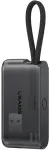 Kabelis USAMS SJ822 U114 60W Fast Charging Multi-Functional Storage Box juoda