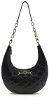 Guess Women's handbag Frances Banana Bag HWQG2241010-BLA