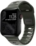 Dėklas Nomad sportinis dirželis M/L, žalias - Apple Watch 49 mm/46 mm/45 mm/44 mm/42 mm