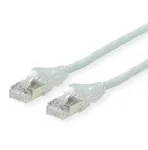 DTWYLER Kryžminis kabelis Cat.5e (D klasė) S/UTP, CU 5502 flex LSOH, AMP v2, pilkas, 1 m