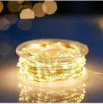 "RASA Light" Girlianda 50m, 500 &Scaron;iltai Baltų LED