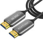 Aieloar Hdmi &scaron;viesolaidinis kabelis 50 m, Hdmi optinis kabelis 2.1 8k/60hz 48gbps didelio greičio Uhd &scaron;viesolaidinis Hdmi kabelis