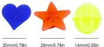 Nianopkm 108 dalių vaiki&scaron;kų dviračių priedų stipinų spaustukai, dviračio stipinų spragilas vaikams, dviračio stipinų dekoravimo dovana mergaitėms ir berniukams, stipinų karoliukai