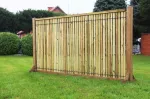 Panelio uždanga 160 x 250, medinės lentjuostės, akutė 5 cm