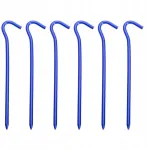 Aliumininiai palapinės kuoliukai 18 cm 6 vnt.