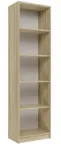 Top E Shop Topeshop biuro lentyna R50, 50 cm, lentynos, spintelė knygoms, segtuvams, ąžuolas sonoma ir biurui