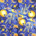 Ovanda Astronautų servetėlės, kosminis vaikų gimtadienis, 20 astronautų vakarėlio servetėlių pakuotė, kosminė dekoracija, kosminė dekoracija vaikų gimtadieniui, astronautų servetėlės, spalvota servetėlė su vakarėlio motyvais