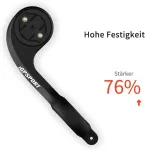 Igpsport M80 dviračio kompiuterio laikiklis, tvirtinamas ant vairo su adapteriais, skirtas Igs630s Bsc100s Bsc300 dviračių kompiuteriams, dviračių priedai, dviračio kompiuterio laikiklis (m80)