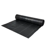 Agroplėvelė nuo piktžolių Bradas, 135 g/m&sup2;, 1.1 x 100 m, juoda