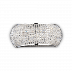 Sieninis &scaron;viestuvas Ideal Lux Wall lamp with 3 lights PASHA', G9, chrome