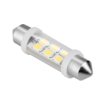 Teesa Automobilio LED lemputė 12V 10 / 40 6xSMD Sv8.5