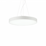 Pakabinamas &scaron;viestuvas Ideal Lux 44W suspended lamp with 1 light HALO, 3000K, baltas