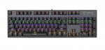 Vertux Vertux Mechaninė klaviatūra mėlyna su atspindžių slopinimu Mechaninė Tactical QWERTY RGB