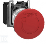 Schneider Electric Saugos mygtukas 22mm 1Z 1R IP66 sukant (XB4BS8444)