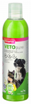 VETO Pure antiparazitinis &scaron;ampūnas &scaron;unims ir katėms nuo blusų, erkių, vabzdžių, 250 ml