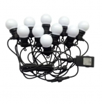 V-tac 10x0,5W lempučių girlianda, 3000K, 5m