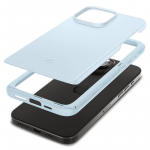 Spigen Thin Fit dėklas skirtas Apple iPhone 15 Pro, spalva - Mute Blue