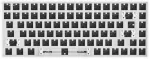 Sharkoon SKILLER SGK50 S3 Barebone, Gaming-klaviatūra - baltas