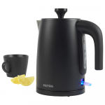 Krups Virdulys juoda elektrinis 3000 W PETRA, 1,7 l