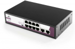 &Scaron;akotuvas Spacetronik SWITCH 10-portowy 100Mbps POE 120W SP-SF1010P