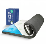 Čiužinys Premium Komforto Antčiužinis - 100x200 cm Gelinis su bambuko užvalkalu