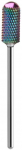 Activeshop Kietmetalio frezos antgalis Exo Professional Hard Mėlyna, Rainbow Cylinder 13, 1 vnt.
