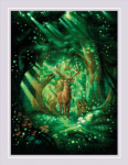 Uab Riolis Siuvinėjimo rinkinys Mi&scaron;ko dvasia 30x40 SR2116