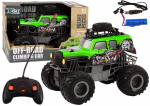 Lean Toys Nuotoliniu būdu valdomas automobilis 1:16 Žalias