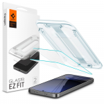 Apsauginis stiklas Samsung Galaxy S24 FE Spigen Glas.tr "EZ Fit" 2 vnt. Clear
