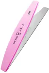 Activeshop Ocho Nails pusmėnulio dildė, metalinė &scaron;erdis + poliruoklės 240 10 vnt.