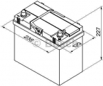 Akumuliatorius Bosch 45Ah 330A (S4021)