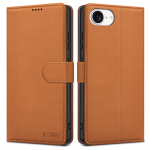 Dėklas Tech-Protect Wallet Case for iPhone 16e / 17e - Brown