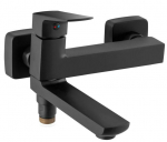 Vonios mai&scaron;ytuvas Ferro Vitto Verdeline, juodas, atlenkiamu čiaupu