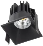 6,2/8,9W LED įleidžiamas &scaron;viestuvas XDOMINO, juodas, 4000K