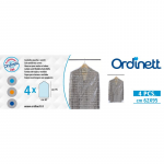 Staples ORDINETT Plastikiniai užvalkalai rūbams 4vnt 62x95cm