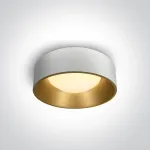 Lubinis &scaron;viestuvas 35W LED plafonas, baltu korpusu, 2700/3000/4000K, 67452/W/V