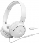 Ausinės JBL T520C USB-C, Baltos