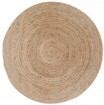 HouseNordic Bombay kilimėlis - Kilimėlis, pintas džiutas, &oslash;90 cm, 1 vnt.