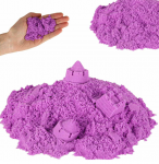 Kinetinis smėlis, 1kg, violetinis