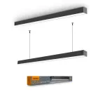 Pakabinamas &scaron;viestuvas Linijinis LED &scaron;viestuvas (jungiamas) 24W, 600mm, 2400Lm 5000K, Videx