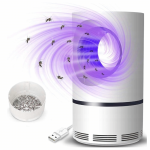 Realprices UV insekticidinė lempa gaudyklė uodams, erkėms, musėms, USB ultragarsinė