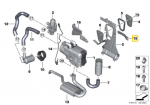 BMW Laikiklio Laikiklio Turėtojas 5 G30 7 G11 Originalus 64129321065
