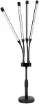 10W LED pastatomas &scaron;viestuvas augalų auginimui VITARO, juodas