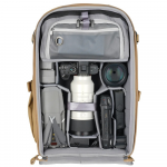 Kameros kuprinė - Vanguard VEO METRO B30L 30L, ne&scaron;iojamojo kompiuterio dėklas, smėlinė