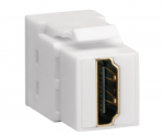 Hager Polo VZ20HS KEYSTONE modulis HDMI lizdas, kilpinis, tiesus ki&scaron;tukas 180, baltas VZ20HS