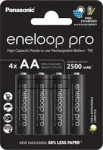PANASONIC ENELOOP Eneloop pro įkraunamos AA / 2500mAh baterijos, 4 vnt.