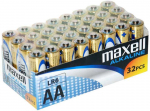 MAXELL Baterija alkaline ALKALINE LR6 AA FOIL, box of 32 pieces (8 packs of 4 pieces each)