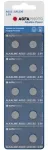 AgfaNuotrauka 150-805580, Įkraunama baterija, LR54, &Scaron;arminė, 1.5 V, 10 vnt., Sidabrinė